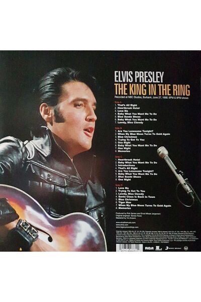 Genel Markalar Elvis Presley - The King In The Ring (2 Plak)