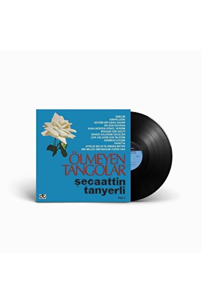 Genel Markalar Şecaattin Şecaattin Tanyerli – Ölmeyen Tangolar Vol.1 Vinyl, Album, LP, Reissue Plak