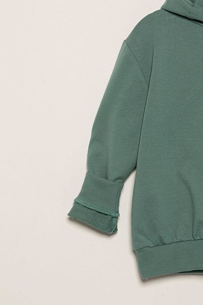 for you kids Hooded Label Detailed Jogger Green Bottom Top Suit