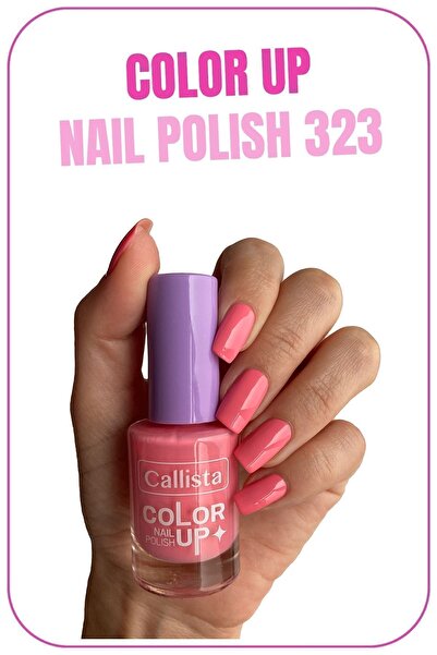 Callista Color Up Nail Polish Oje 323 On Wednesdays - Pembe