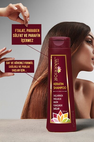 LOVEX Hair Cold Warrior ® Nano Keratin Botox Yıpranmış Saçlara Keratinli Brezilya Fönü Şaç Bakımı Şampuanı
