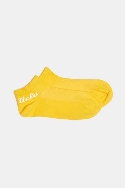 UCLA Adelita 2-Pack Yellow Ballerina Jacquard Standard Fit Unisex Socks