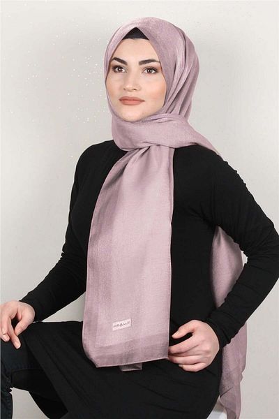 PİRAMİT Glitter Amber Shawl 4000-17 - Powder
