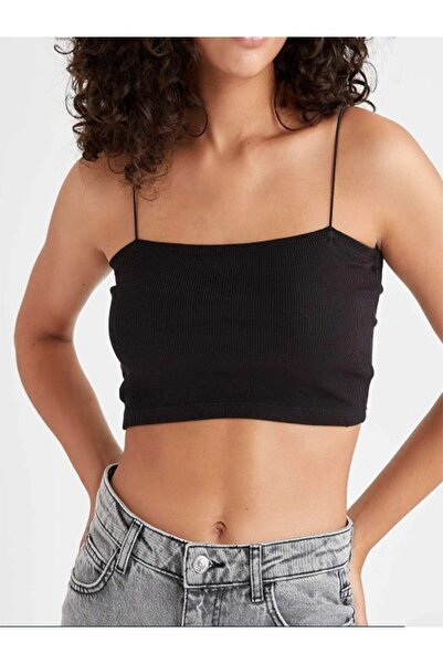 ISO MODA Thin Rope Strap Women's Crop Bustier