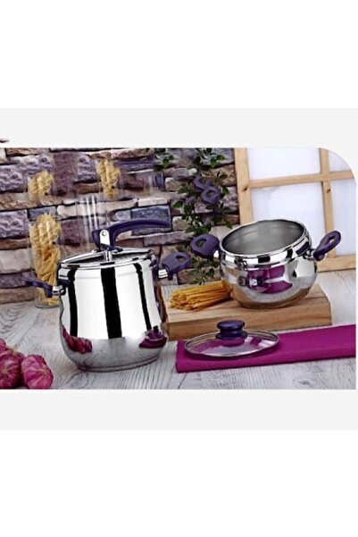 Berlin Ikili Düdüklü Tencere Seti 7l + 3.5l Tarçın