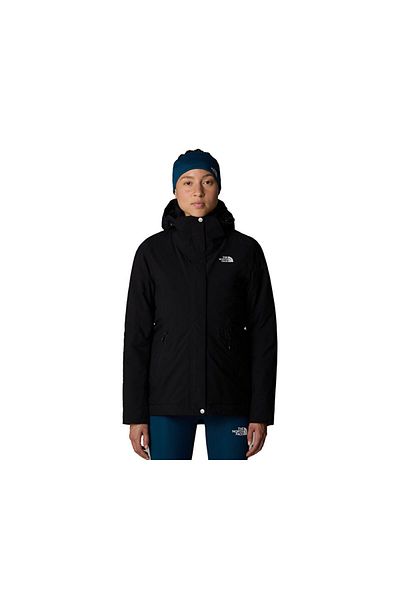 THE NORTH FACE Inlux női fekete izolált kabát - NF0A3K2J4H01 kültéri