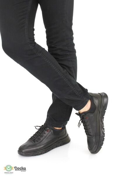 MARCO ROSSİ Erkek Hakiki Deri Ortopedik Günlük Yumuşak Spor Tarz Mevsimlik Ay...