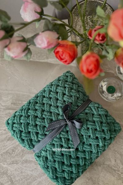 Alize Handmade Baby Blanket 90×90