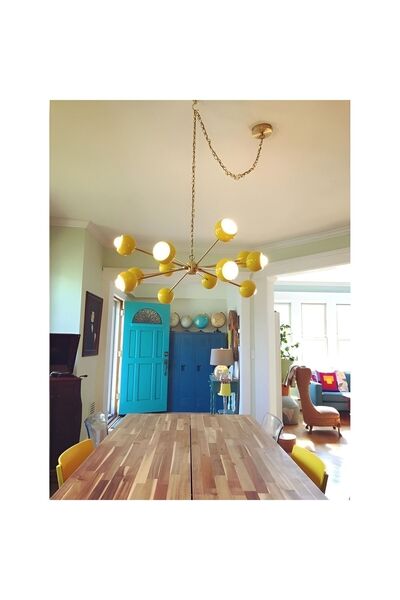 VİSENTE HOME Parlak Renkli Avize Bright Color Chandelier Tüm oda ve mekanlara...