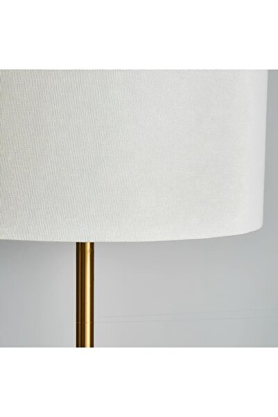 VİSENTE HOME Kumaş Şapkalı Modern Tasarım Mantar Lambader