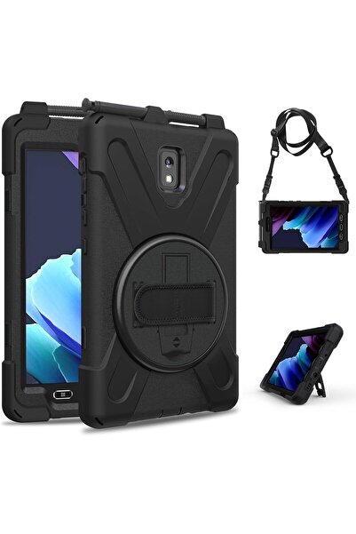 Fogy Samsung Galaxy Tab Active 5 SM-X306 Case Ergonomik Tasarım Ve Kolay Kullanım Zırh Tablet Kılıfı(112)