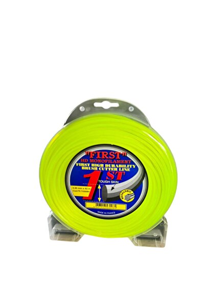 FIRSTT First Misina Motorlu Tırpan Misinası 3.3mm 43mt 6 Köşe Sarı Misina