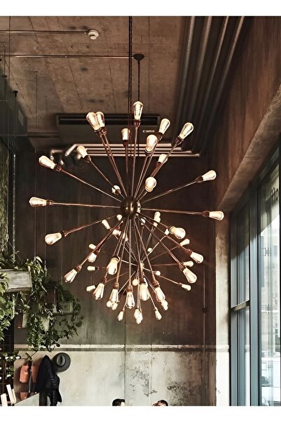 VİSENTE HOME Nostaljik Görkemli Avize Nostalgic Majestic Chandelier Kafe Rest...