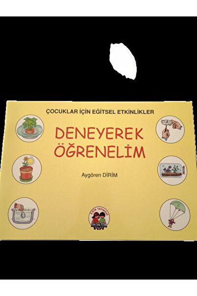 Esin Yayınevi İkili set Çocuklar için eğitsel etkinlikler Deneyerek Öğrenelim...