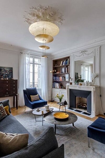 VİSENTE HOME 4’lü Dövülmüş Sarkıt Pirinç - El Yapımı Avize Handmade