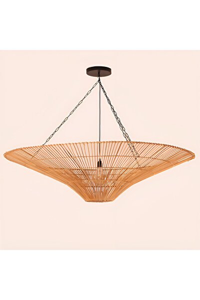 VİSENTE HOME Rattan Avize Dev Avize