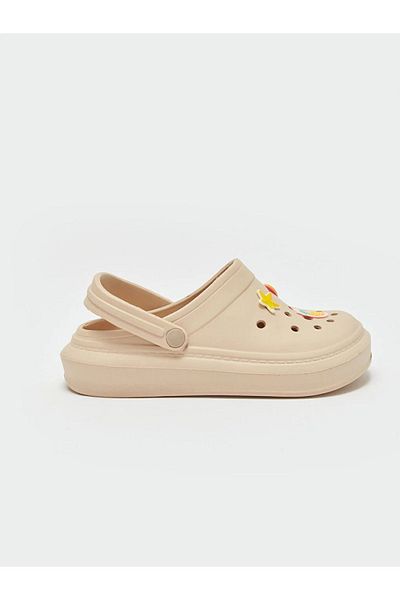 LC Waikiki صندل شاطئ نسائي مطبوع من LCW STEPS