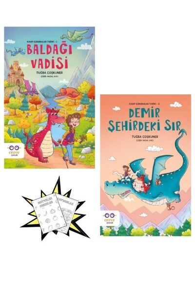 Cezve Çocuk Boyama Hediyeli Kayıp Ejderhalar Tarihi  Baldağı Vadisi Demir Şeh...
