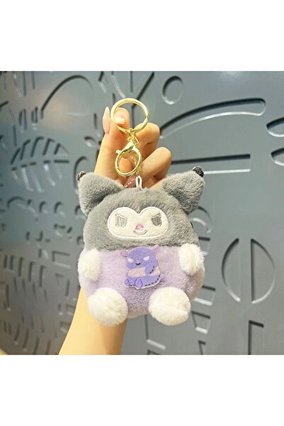 Meyra Accessories Sevimli Hello Kityy Kawii Sanrio Kuromi Araba Çanta Süsü Mini Bozuk Para Cüzdanı Aksesuar Anahtarlık