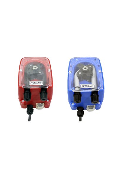 Horecamark Endüstriyel Bulaşık Makinesi Deterjan - Parlatıcı Dozaj Pompası Peristaltik pompalar