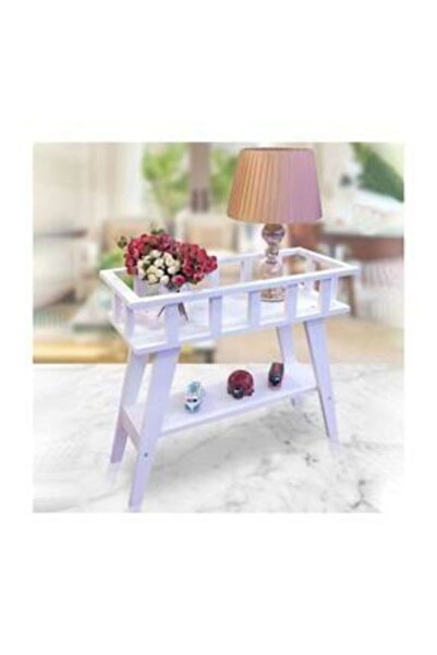 İsabet Mdf Nostaljik Dekoratif Ahşap Çiçeklik