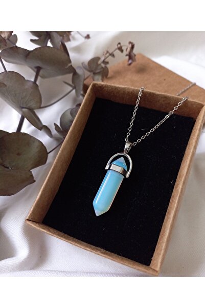 SENGDOĞALTAŞ أوبال البندول قلادة