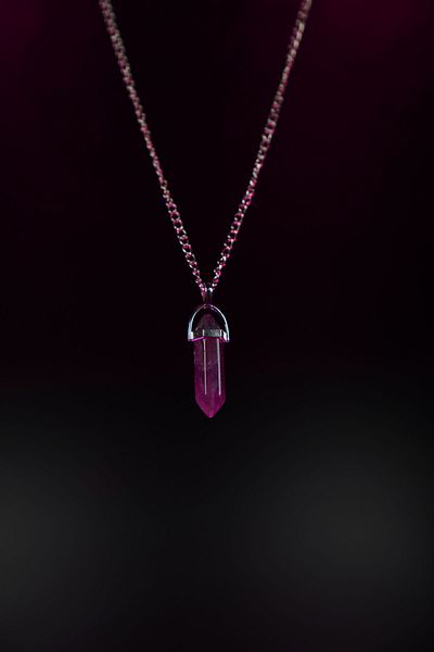 DOODLE Amethyst Natural Stone Necklace