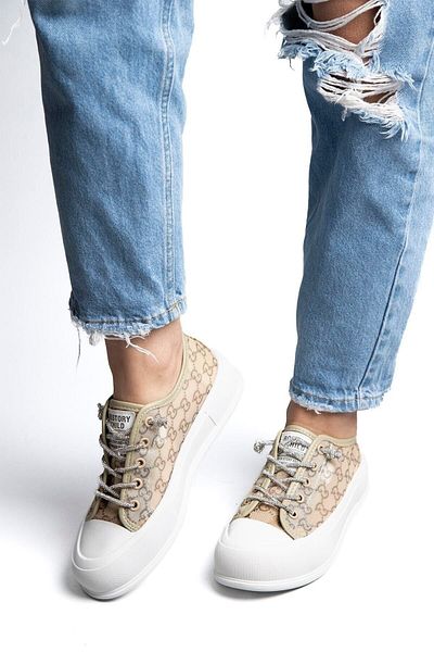 Guja Pantofi sport de damă bej - model 23y384