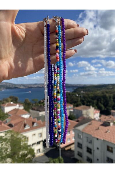 DERYA Kadın 5 Li Boncuk Kolye