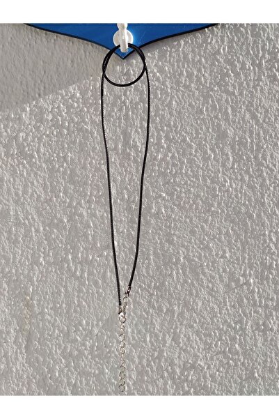 Gena stone Pink Quartz Natural Stone Pandula Necklace - Nail Model Natural Stone Necklace - Cord String Necklace