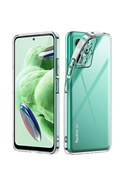 CaseWorld Xiaomi Note 12 Pro Plus Kapak Kamera Korumalı Süper Silikon Şeffaf ...