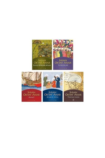 İletişim Yayınları Ihsan Oktay Anar Seti ( Puslu Kıtalar Atlası - Suskunlar -...