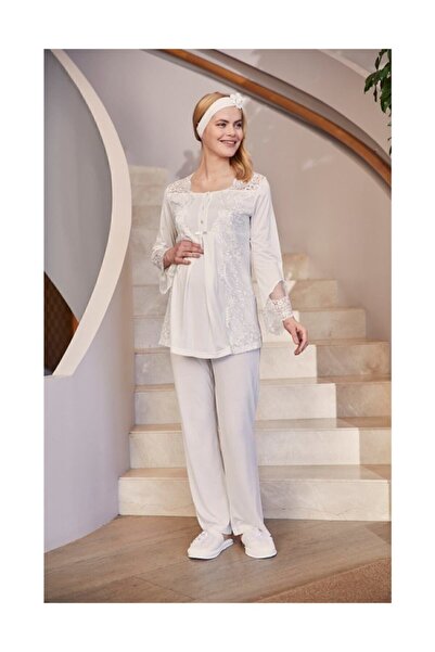 Şık Mecit Комплект пижама за бременни Prince Model