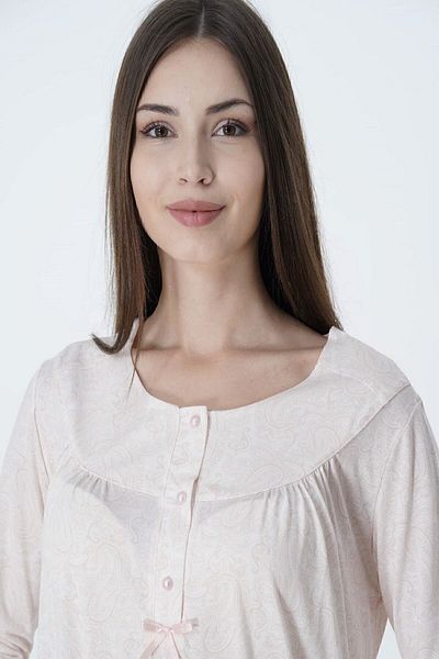 ByLohusa Effortt Pink Plus Size Nightgown