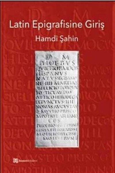 Homer Kitabevi Latin Epigrafisine Giriş