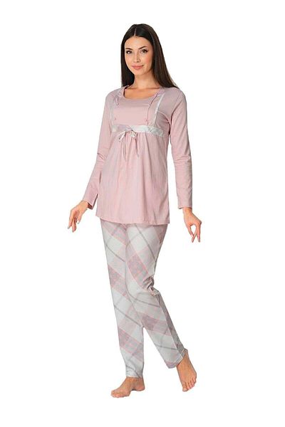 Effort Pijama Γυναικεία ροζ πιτζάμες θηλασμού Zerre Bebe