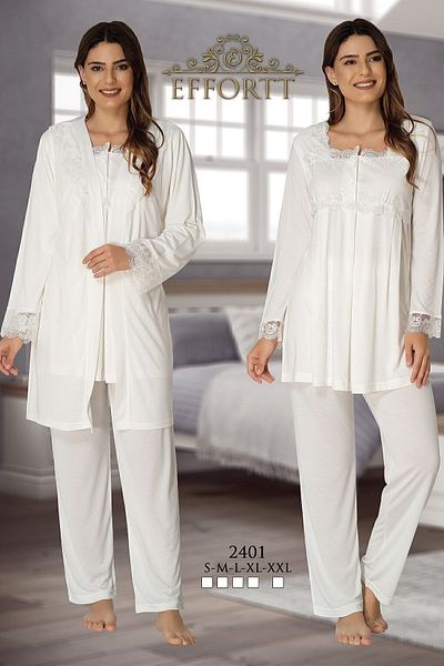 Effort Pijama Σετ πιτζάμες εγκυμοσύνης με ρόμπα