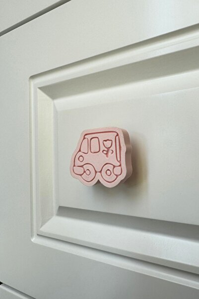 Pomerol Mâner roz pentru dulap auto - Mâner pentru mobilier pentru camerele c...