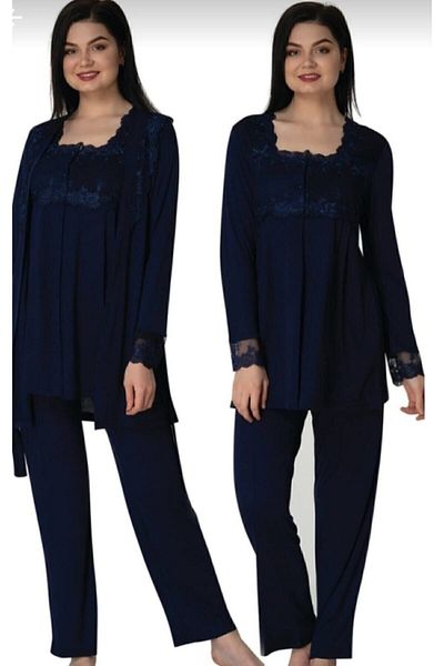 Effort Pijama طقم بيجامة للحوامل باللون الأزرق الداكن من Effort