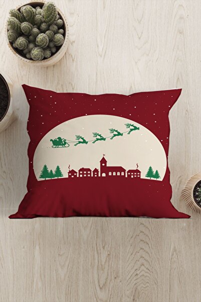 Belle Benoit New Year Themed Digital Printed Gift Decorative Sofa Pillow Case...