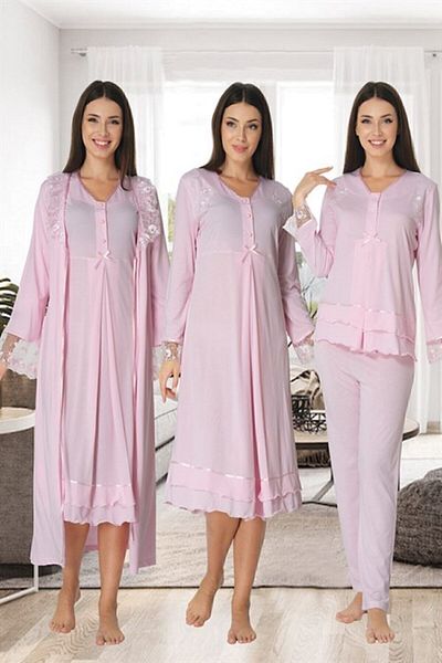 Effort Pijama طقم بيجامة للحوامل من Freya Effort مكون من 4 قطع