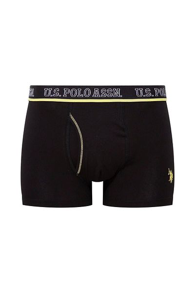 U.S. Polo Assn. Z.8E.T.0.A.G.5R.0.8P Η.Π.Α. POLO ASSN. Ανδρικό Anthracite-Sax-Black Boxer 3 συσκευασιών
