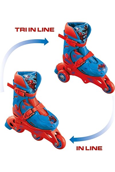 Cici Oyuncak Örümcek Adam Erkek Çocuk Paten Spiderman 29-32 Beden Alıştırma V...