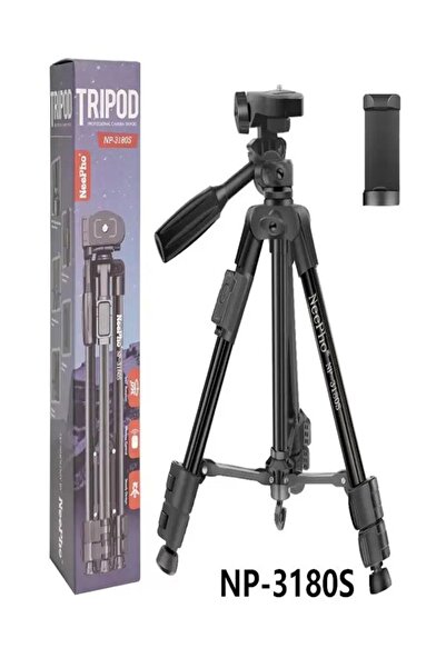 NEEPHO Np-3180s 129 Cm Tripod Bluetooth Kumandalı Profesyonel Telefon Kamera ...