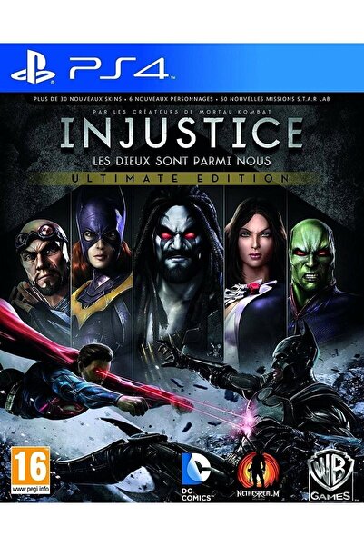 Genel Markalar Injustice Gods Among Us Ultimate Edition Ps4 Oyun