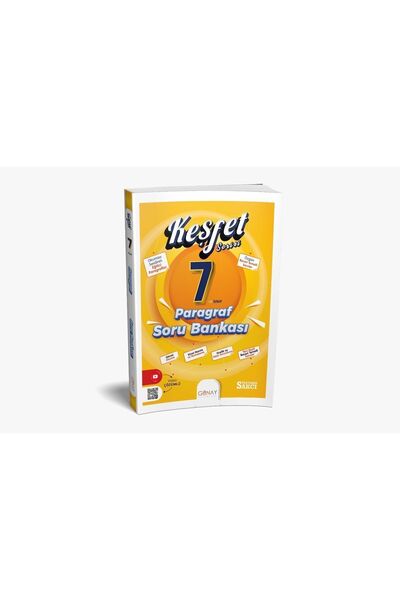 Günay Yayınları 7. SINIF KEŞFET SERİSİ PARAGRAF SORU BANKASI 2024-2025 YENİ M...