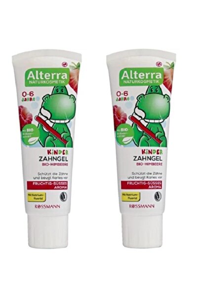 Alterra Çocuk Diş Macunu X 2 Adet
