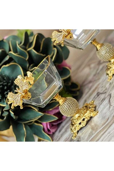 Elta Collection Karen 6 Adet Kelebekli Elmas Döküm Ayaklı Kase Magnolia Dondu...