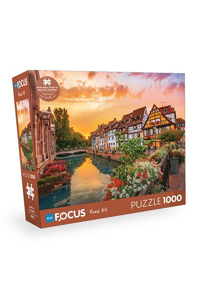 Blue Focus Colmar 1000 Piece Puzzle