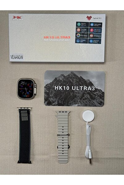 howear HK10 ULTRA 3 Wearfit GPT 2.02 Amoled Ekran 1GB Ram Desteği Yerel Müzik...